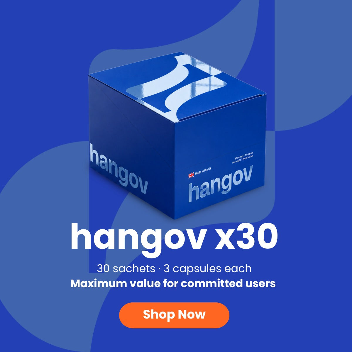 Hangov Pre-Drink Preventive Supplement (x30)